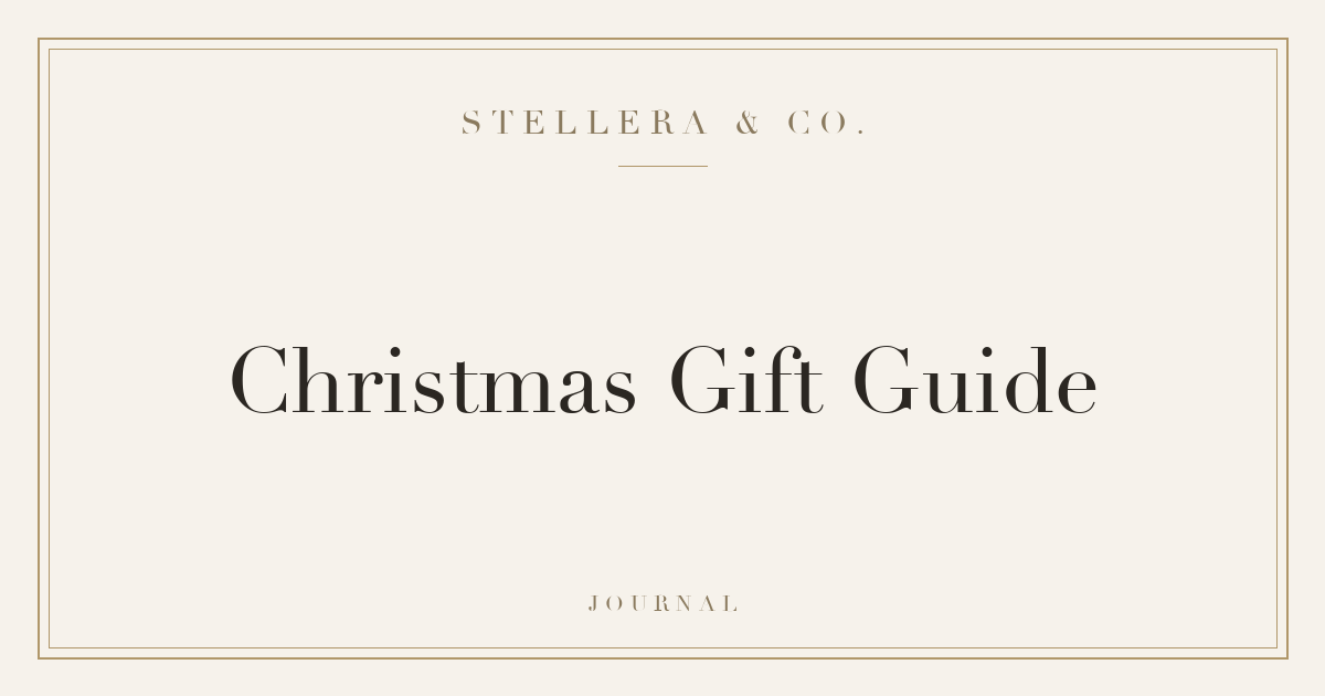 Christmas Jewelry Gift Guide — Stellera & Co.