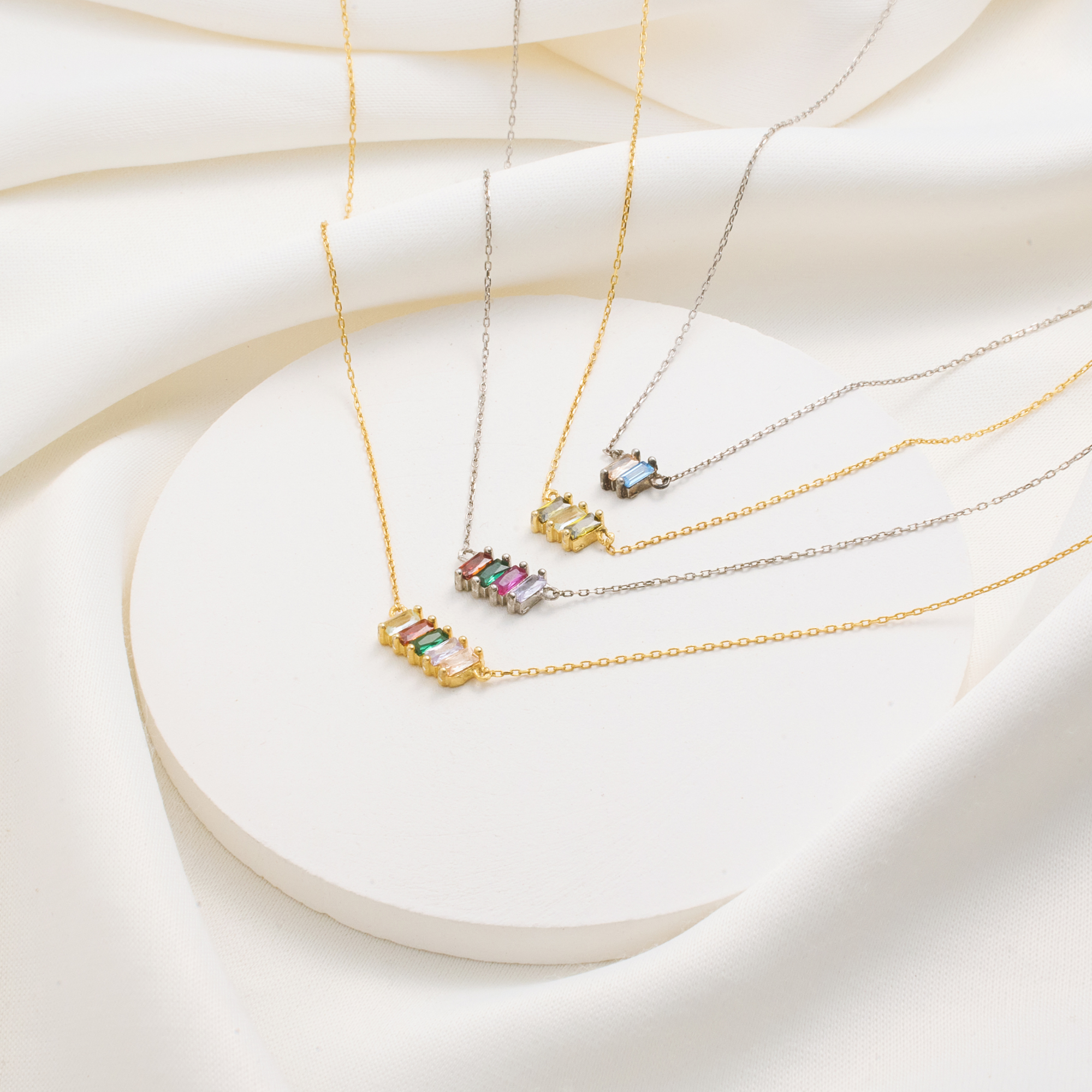 Personalized Birthstone Necklace