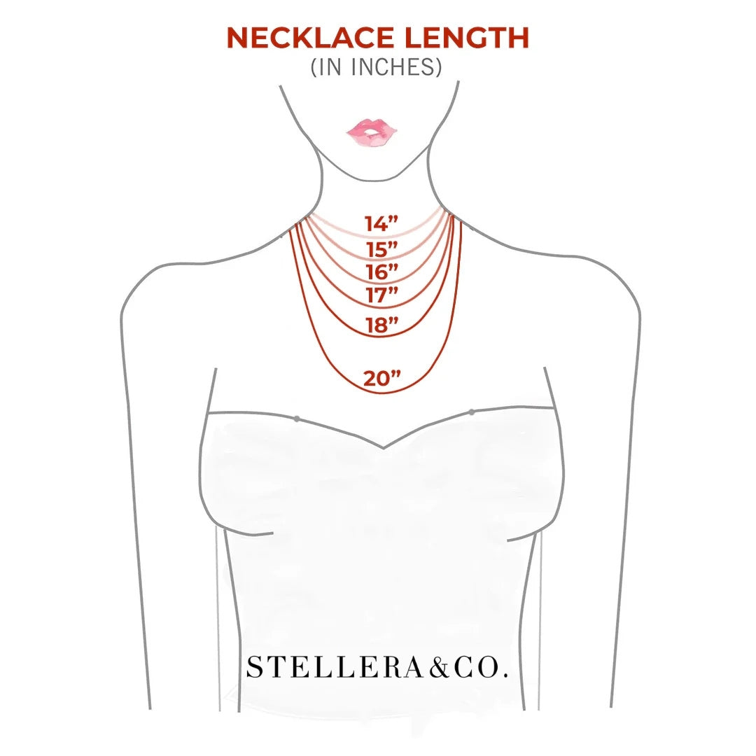 Dainty Bird & Birthstone Necklace