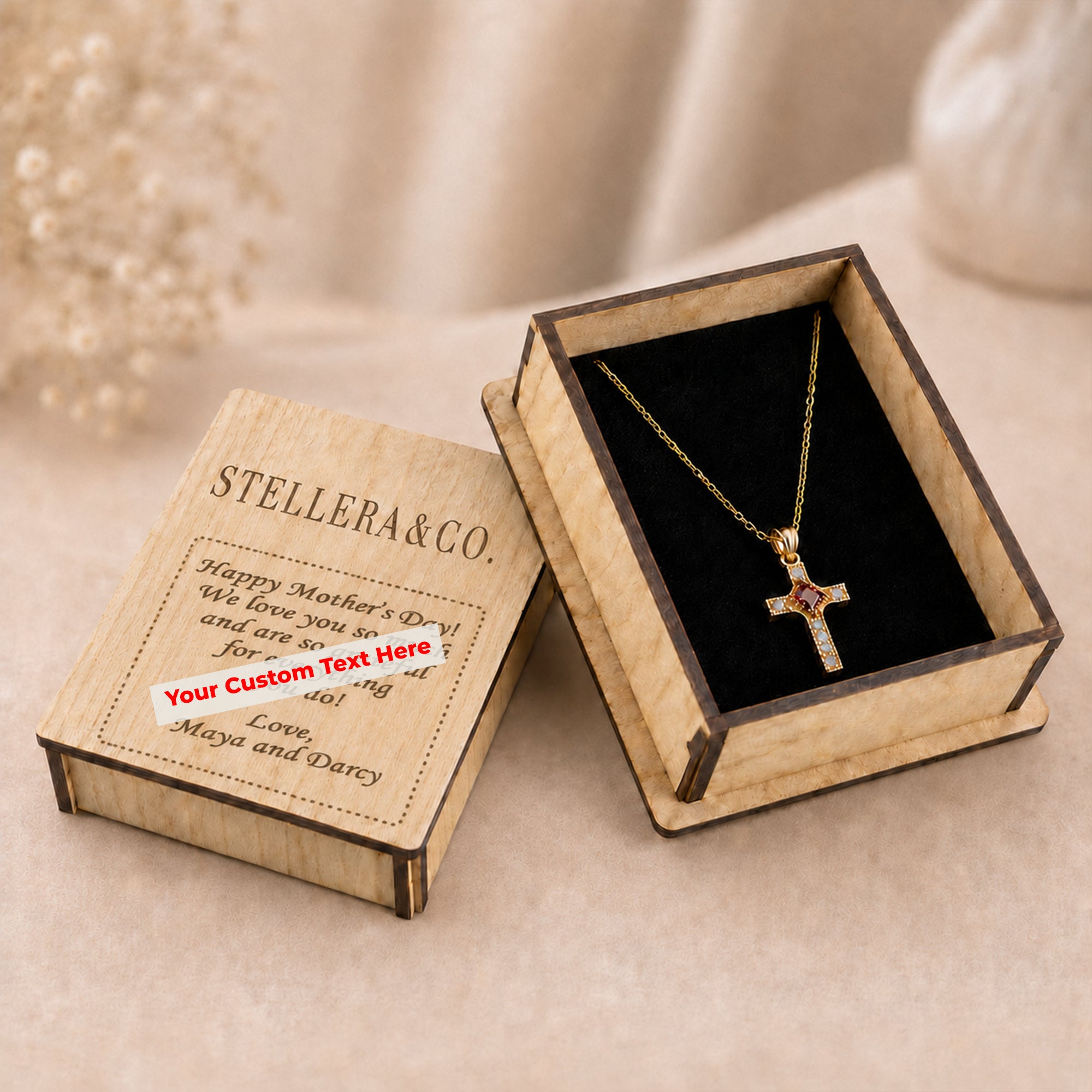 Personalized Wood Gift Box