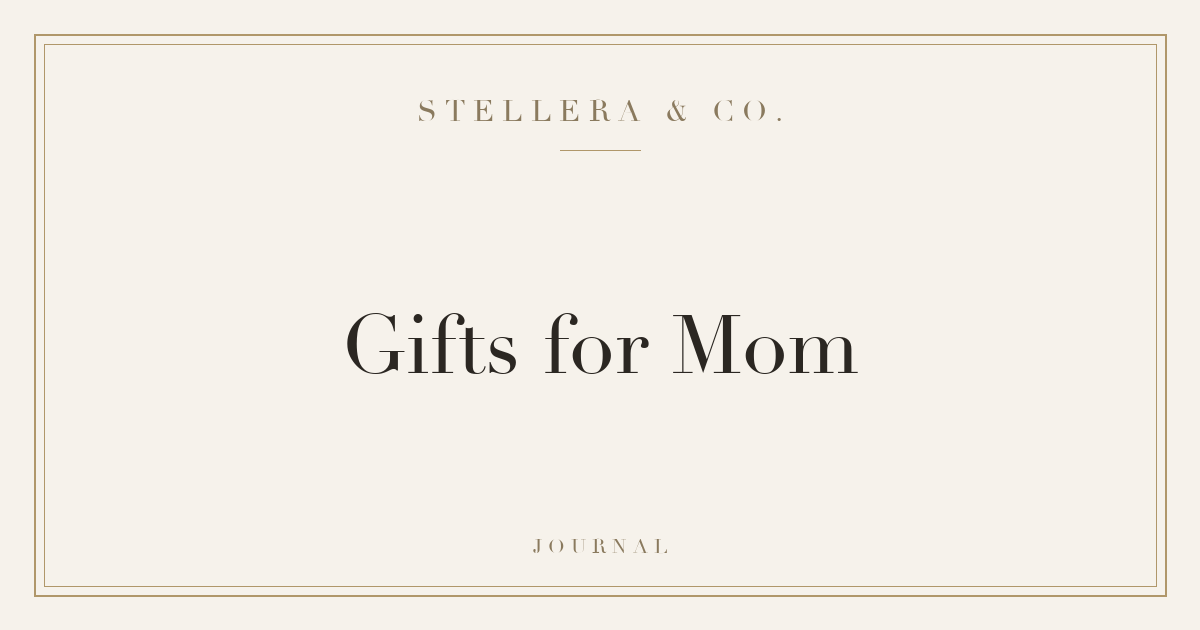 Personalized Jewelry Gifts for Mom & Grandma — Stellera & Co.
